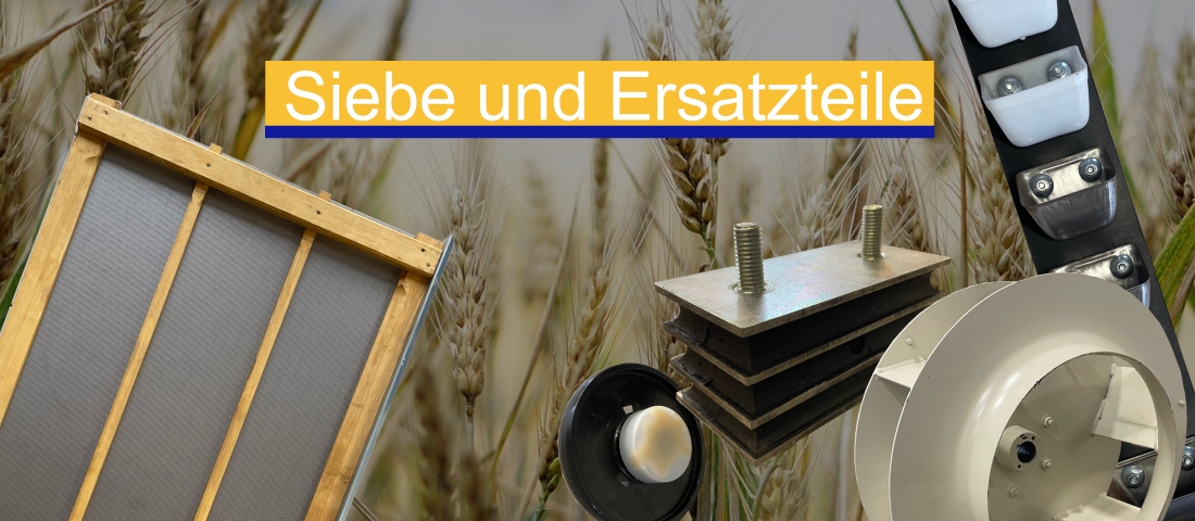 Siebe und Ersatzteile Header